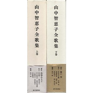語学・辞書・学習参考書山中智恵子全歌集上巻下巻