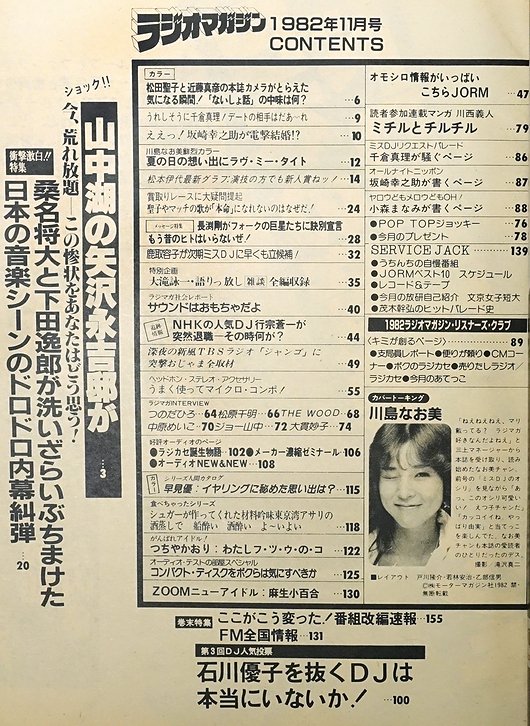 ラジオマガジン 1982年11月号