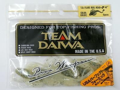 チームダイワ/DAIWA TDワーム 【TDフレアーブルヘッド 4インチ / T.D.