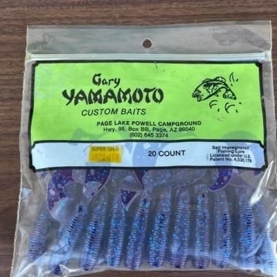 ゲーリーヤマモト Gary Yamamoto クリーチャー Kreature J5 07 213 パープル エメラルド フレーク 釣り具の松屋ネットショップ ルアー通販 バス釣り トラウトフィッシング 渓流ベイト ロッド リール ワーム フライフィッシング