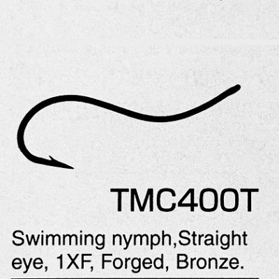 TIEMCO / ティムコ 【 TIEMCO FLY HOOKS / ティムコ フライフック 】 SMALL PACK TMC 400T #8～12  / 20本入り - 釣り具の松屋ネットショップ ルアー通販/バス釣り/トラウトフィッシング/渓流ベイト/ロッド/リール/ワーム/フライフィッシング