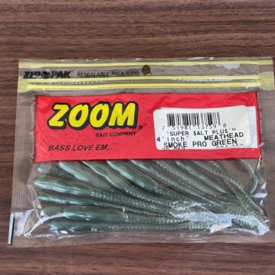 ズーム/ZOOM WORM ZBC 【 ミートヘッド 4インチ/ MEATHEAD 4'' 】 #SMOKE PRO GREEN/スモークプログリーン  - 釣り具の松屋ネットショップ ルアー通販/バス釣り/トラウトフィッシング/渓流ベイト/ロッド/リール/ワーム/フライフィッシング