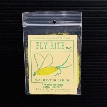 フライライト ★☆ ダブリングマテリアル フライマテリアル ダビング材 フライライト / FLY RITE 【 エクストラファインポリ Extra Fine