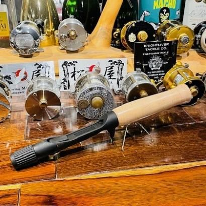 ブライトリバー リバーマスターグリップ/ブラック レギュラーコルク 検:OLD五十鈴工業IsuzuイスズABUヘドンHeddon富士Fuji本流トラウト渓流 ブライトリバー リバーマスターグリップ（ブラック