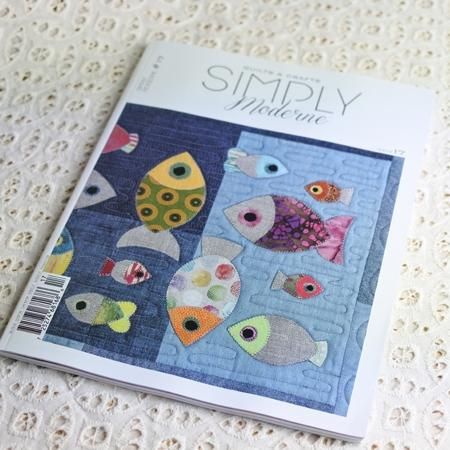 洋雑誌 Simply Moderne シンプリーモダン 英語版 No17 パッチワークキルトと生地 キット 副資材のお店 Quilt Qufu