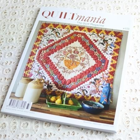 洋雑誌 Quiltmania キルトマニア 英語版 No133 パッチワークキルトと生地 キット 副資材のお店 Quilt Qufu