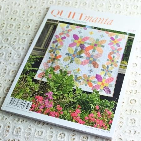 洋雑誌 Quiltmania キルトマニア 英語版 No137 パッチワークキルトと生地 キット 副資材のお店 Quilt Qufu