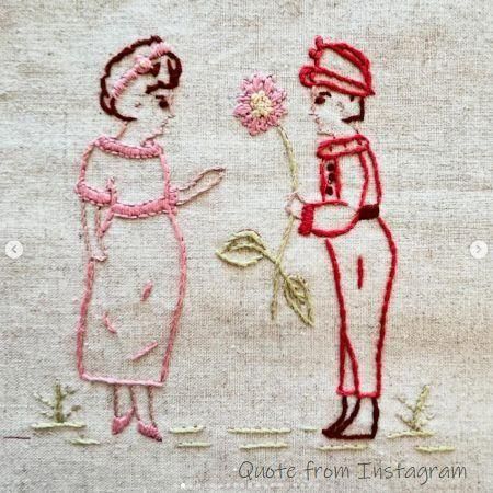 moda Joie De Vivre（ジョワドヴィーヴル）エンブロイダリーコットン