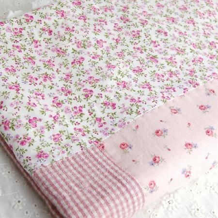 ふんわりブランケット用パターン＆レシピセット - パッチワークキルトと生地、キット、副資材のお店　Quilt Qufu