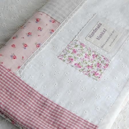 ふんわりブランケット用パターン レシピセット パッチワークキルトと生地 キット 副資材のお店 Quilt Qufu