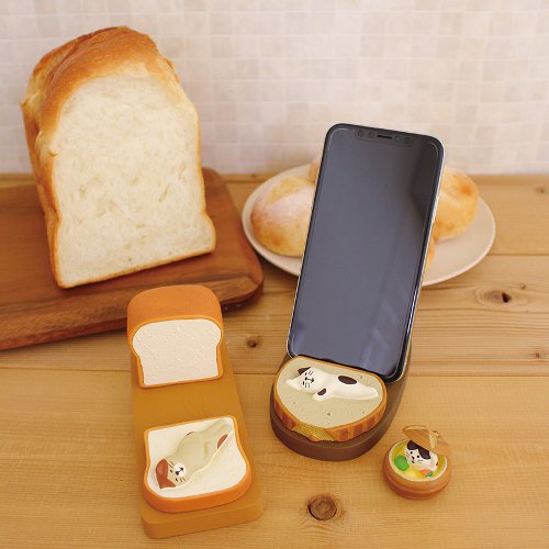 concombre コンコンブル お昼寝パン スマホスタンド カンパーニュ