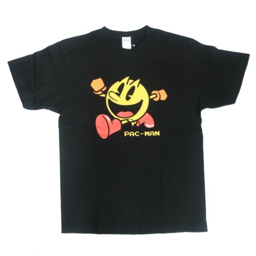 Tシャツ パックマン Mサイズ/メール便対応可/T-SHIRTS/PAC-MAN