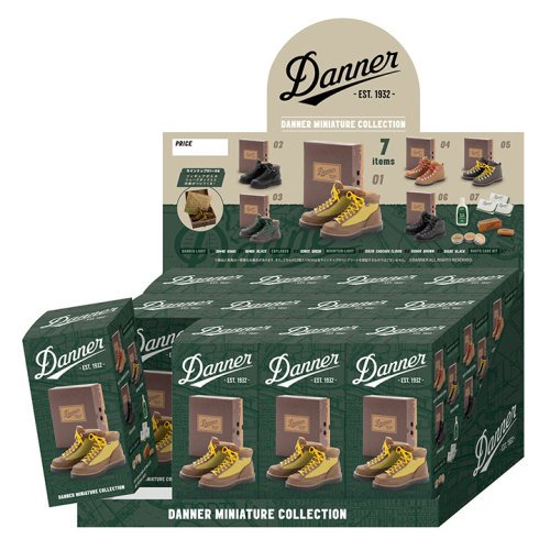 DANNER ダナー ミニチュアコレクション 単品バラ ブラインドBOX 全７種