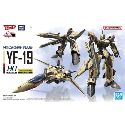 HG 1/100 YF-19 / マクロスプラス プラモデルキット フィギュア