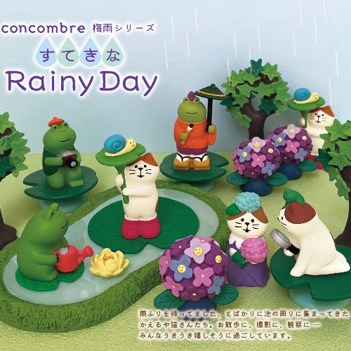 concombre コンコンブル ひょうたん池 / すてきなRainy Day 梅雨