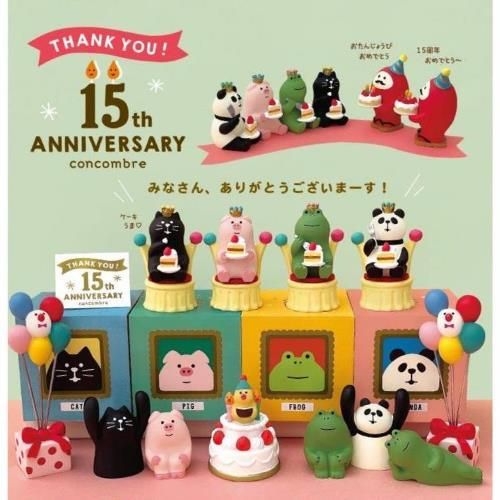 コンコンブル 15th anniversary セット デコレ コンコンブル 15th お