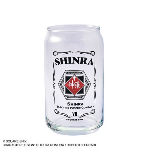 ファイナルファンタジーVII リバース 缶型グラス | 神羅カンパニー 