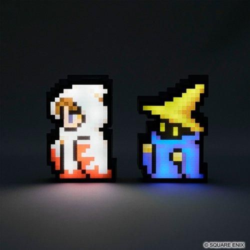 Black Mage Sign , Neon Like , Final Fantasy Light , Wall
