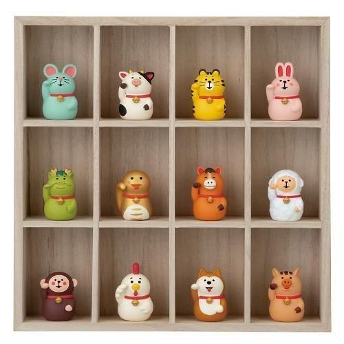 concombre コンコンブル 招福十二支セット