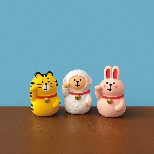 concombre コンコンブル 招福十二支セット