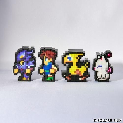 FFピクセルリマスター マグネットコレクション FF6 ロック　ティナ　モグ ファイナルファンタジーシリーズ ピクセライト FFピクセルリ