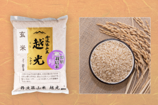 新米　玄米 減農薬栽培米 越光 2kg　令和5年産