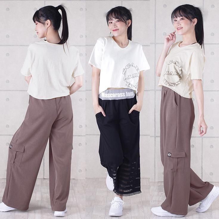 MJ☆ラウンドロゴショートトップス - D2Cブランド☆マスカラス