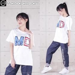 MJ☆レディースMDプリントTシャツ - D2Cブランド☆マスカラス