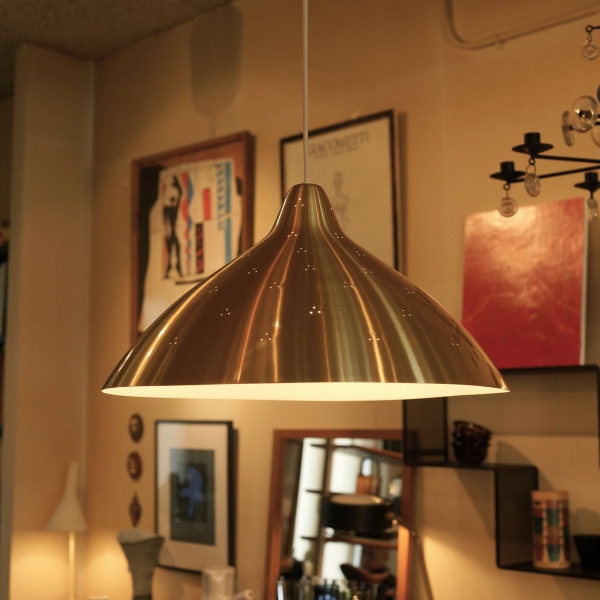 Lisa Johansson-Pape / Ceiling lamp/ Brass - organ-online.com