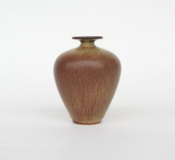 Berndt Friberg/ Gustavsberg / Vase/Brown×Sage green