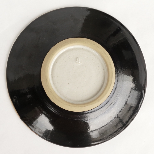Lucie Rie/Coffee Cup & Saucer/鏡面黒釉薬 - organ-online.com