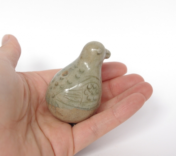 タイ/青磁の鳥/ミニチュアオーナメント - organ-online.com