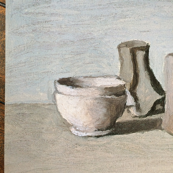 Giorgio Morandi , Natura morta ,1951 (v.777) - organ-online.com