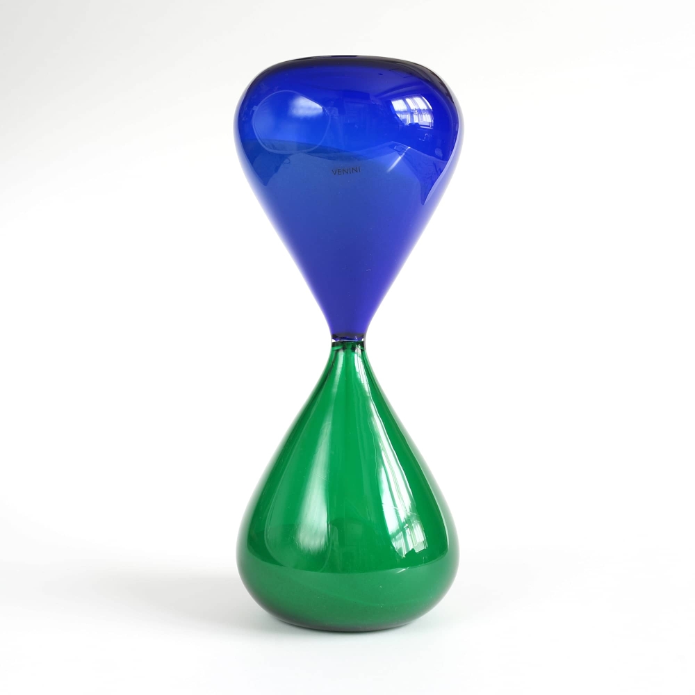 Paolo Venini,Fulvio Bianconi /Venini/CLESSIDRE Blue x Green (L)