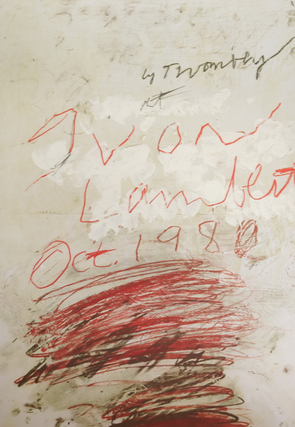 Cy Twombly 