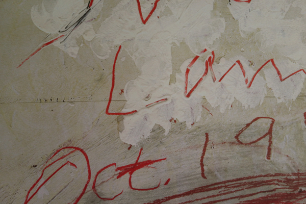 PRINT (1980) by Cy Twombly サイ・トゥオンブリー PRINT (1980)：サイ・トゥオンブリーの販売・通販 | OIL