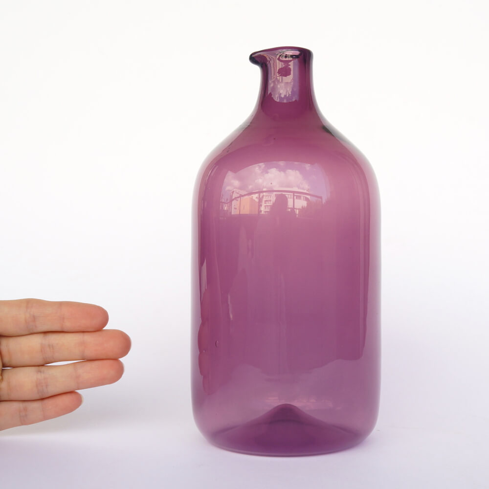 Timo Sarpaneva/ i-400/Bird Bottle (straight) Purple - organ-online.com