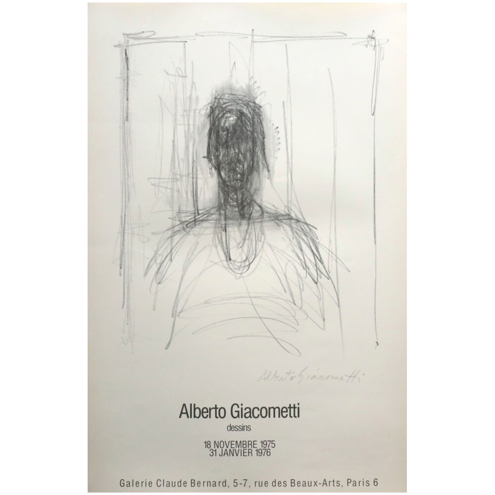 Alberto Giacometti / dessins 1975