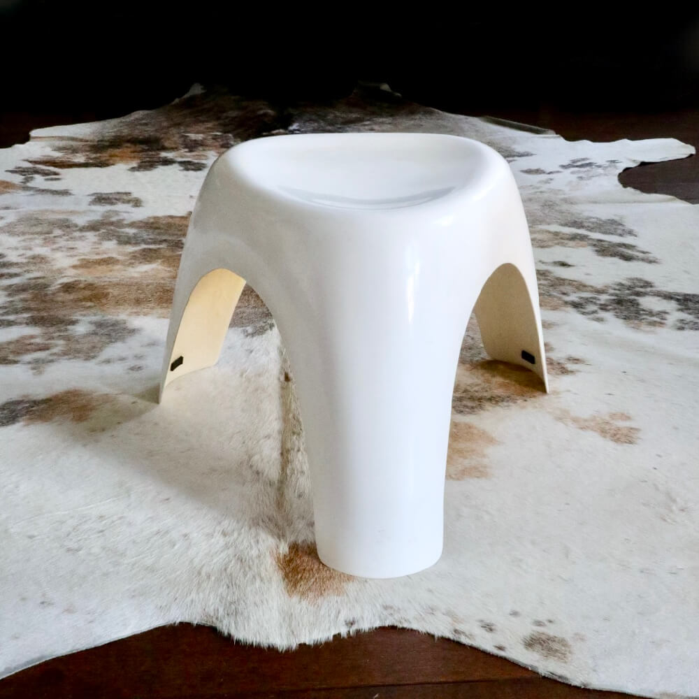 柳 宗理/ Elephant Stool / White - organ-online.com