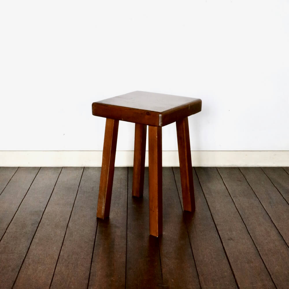 Charlotte Perriand / Stool for Les Arcs 4_legs - organ-online.com