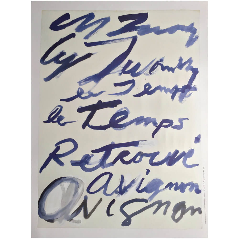 Cy Twombly: Le temps retrouve ポスター-