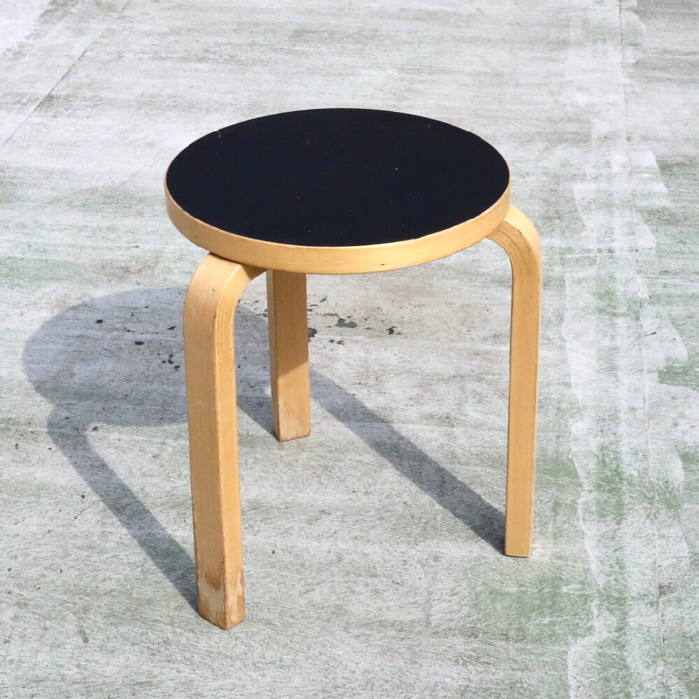Alvar Aalto/Stool 60/Black