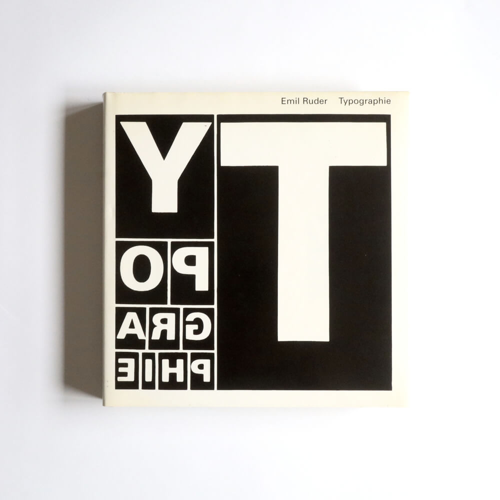 Emil Ruder/Typographie A Manual of Design - organ-online.com