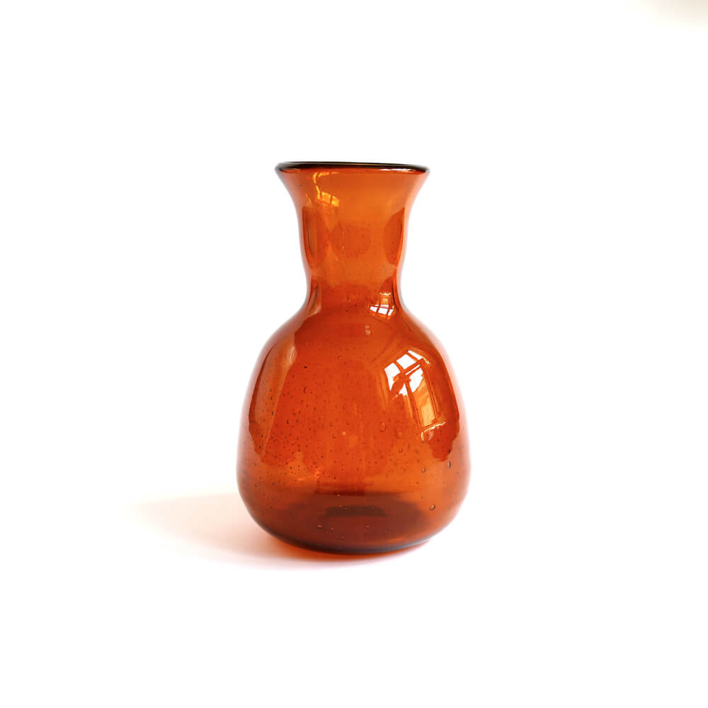 Erik Hoglund / HAND MADE Vase/Amber