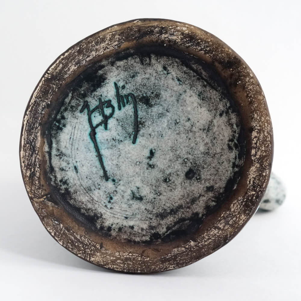 レア Jacques Blin ceramic フランス /リュエラン ペリアン Jacques Blin, Vase in ceramic - JLF Antiquités