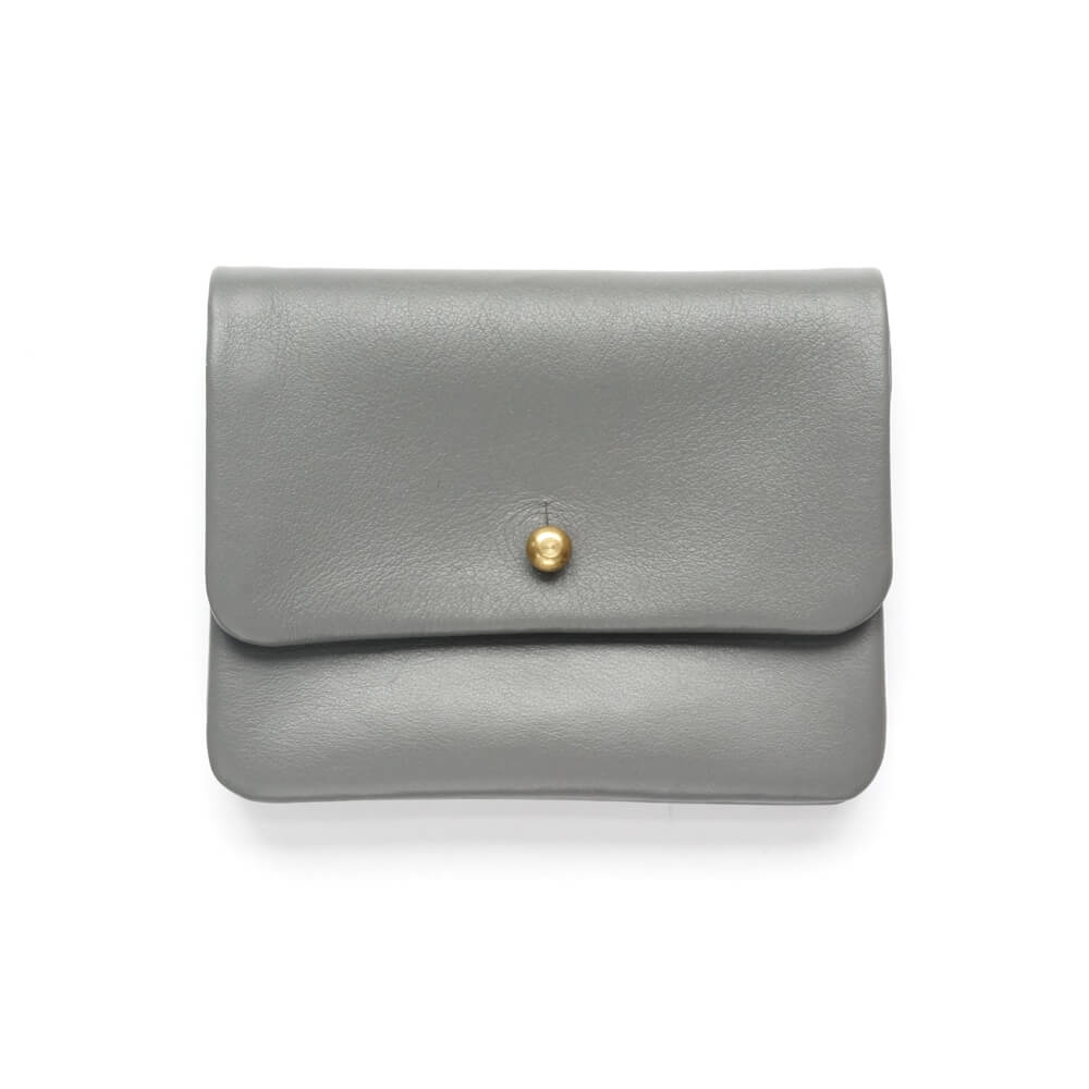 Alice Park/Half Single Flap Wallet/Gray - organ-online.com