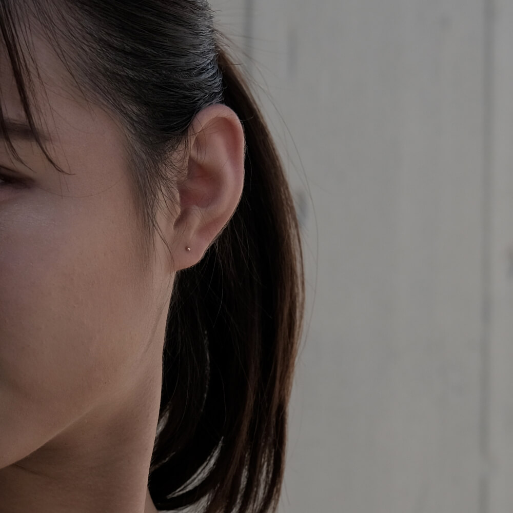 Kathleen Whitaker/Barbell Earring/Long - organ-online.com