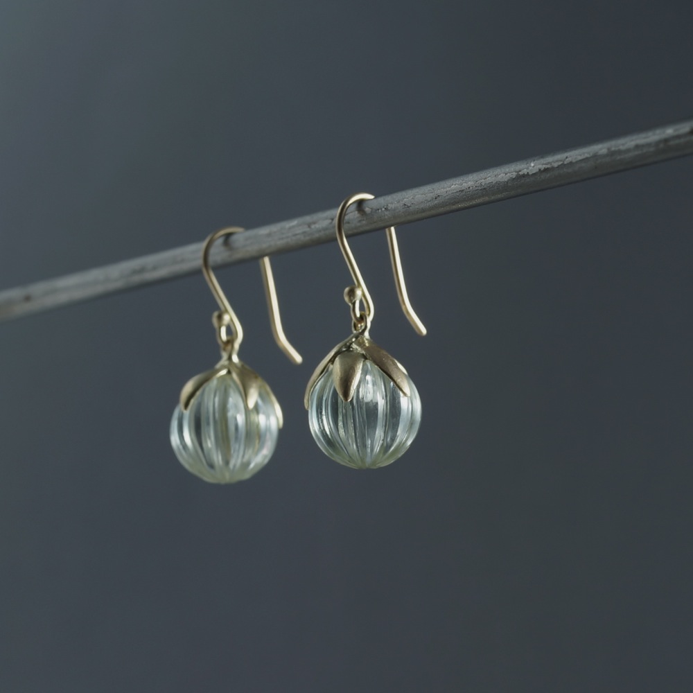 SOURCE objects/Berry Earrings/Green Amethyst - organ-online.com