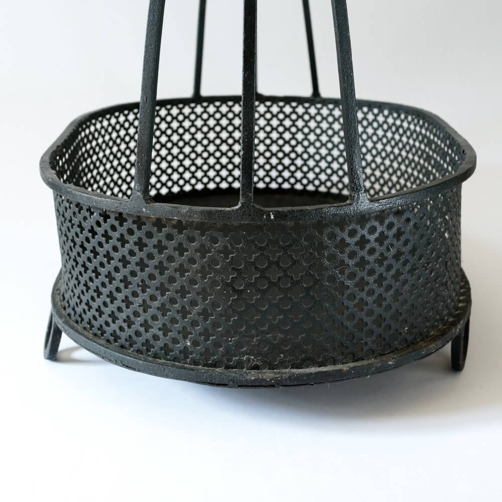 Mathieu Mategot / Flower Pot (Large) / Black - organ-online.com