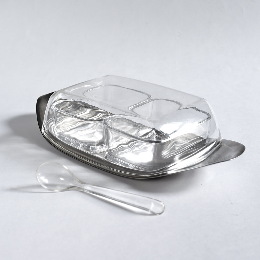 Wilhelm Wagenfeld / WMF / Double Marmelade Jar - organ-online.com